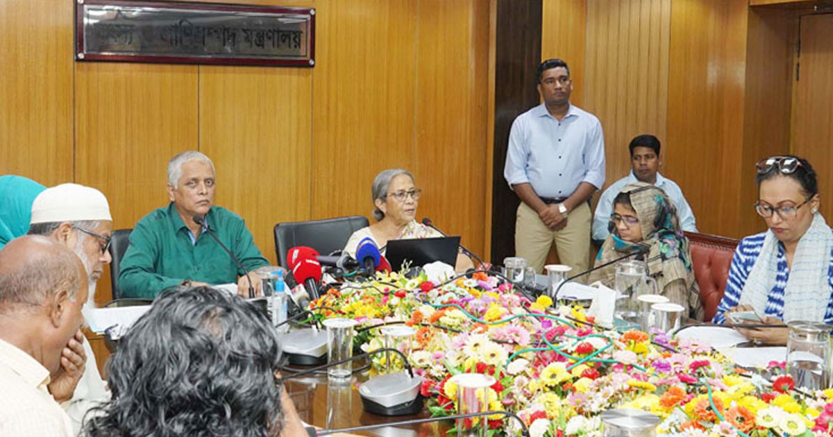 ৪ অক্টোবর - ২৫ অক্টোবর পর্যন্ত সারাদেশে ইলিশ ধরা বন্ধ : ফরিদা আক্তার