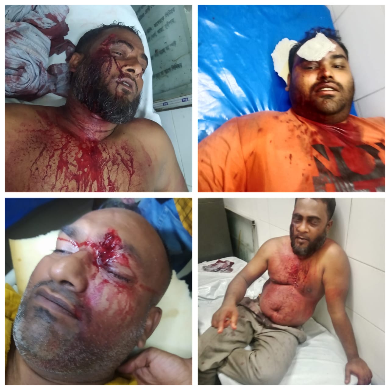 সন্ত্রাসী আল আমিন বাহিনীর হামলায় আহত ৬