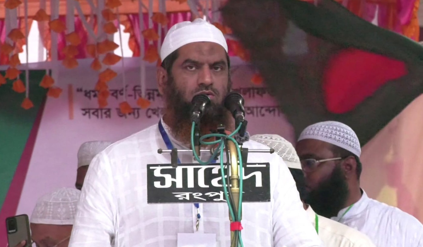 গণহত্যার সঠিক বিচার হলে আ’লীগ নিশ্চিহ্ন হবে : মামুনুল হক