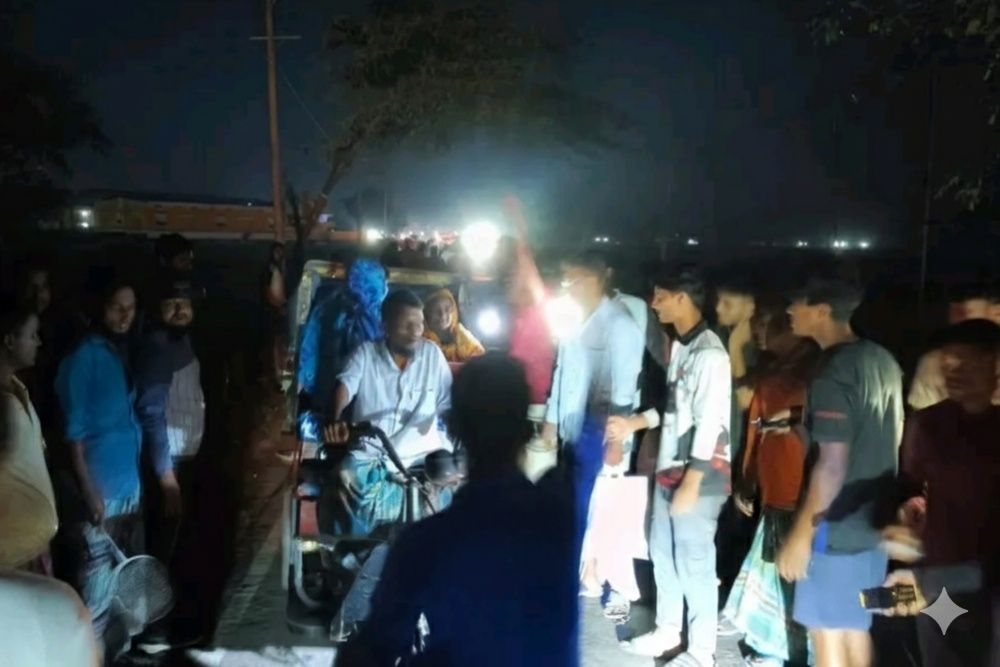 সৈয়দপুরে অটোরিকশার ধাক্কায় প্রাণ গেল বৃদ্ধার