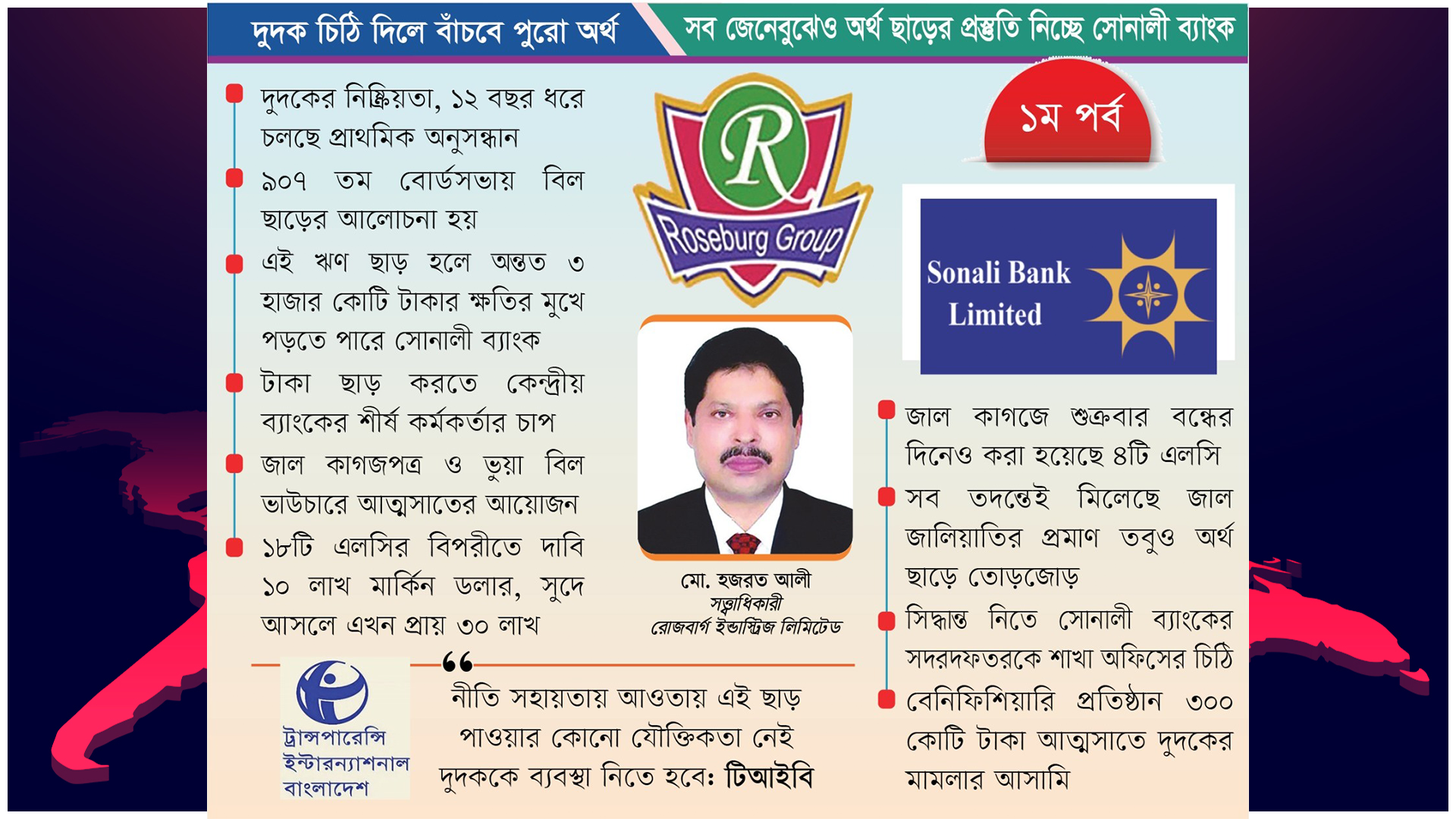 সোনালী ব্যাংক থেকে ৩০ লাখ ডলার লুট হওয়ার পথে