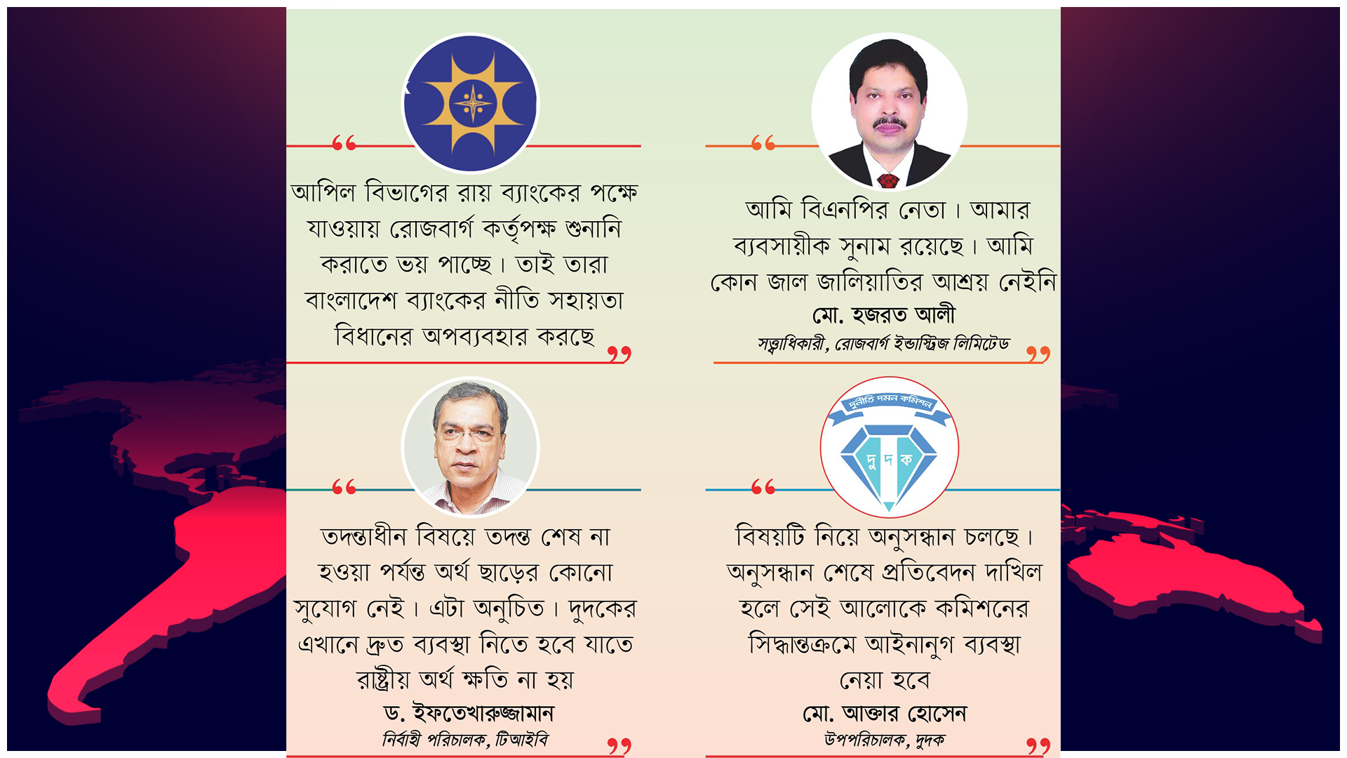 হযরত আলীর জন্য ব্যাংকের ফোর্স লোন বৃদ্ধির শঙ্কা