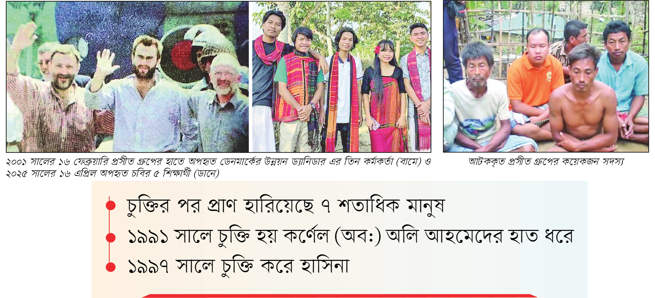 পাহাড়ের শান্তি বিনষ্ট করছে প্রসীত