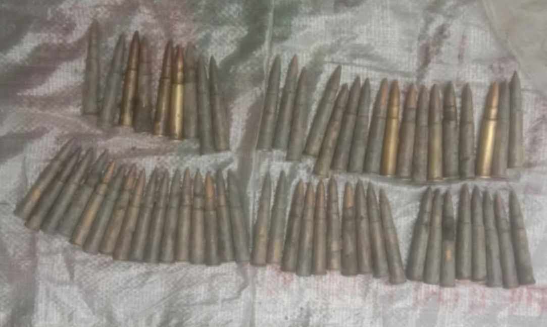 পুকুর খননের সময় ৬০ গুলি উদ্ধার