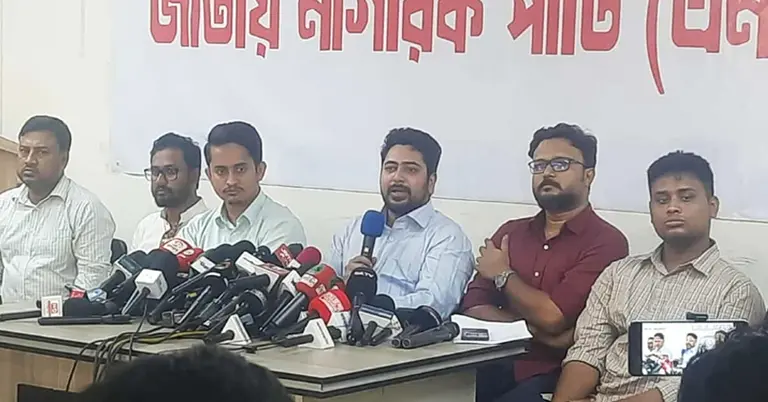 সরকার ব্যর্থ, তাই জুলাই ঘোষণাপত্র আমরাই দেবো: নাহিদ ইসলাম