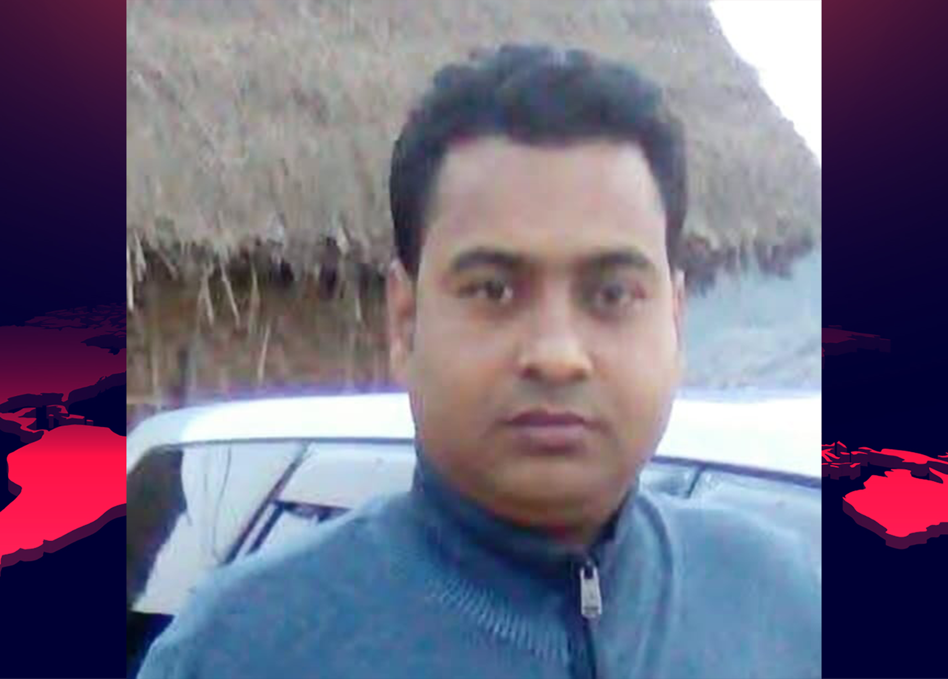 খুঁটির সঙ্গে মোটরসাইকেলের ধাক্কায় প্রাণ গেল চালকের