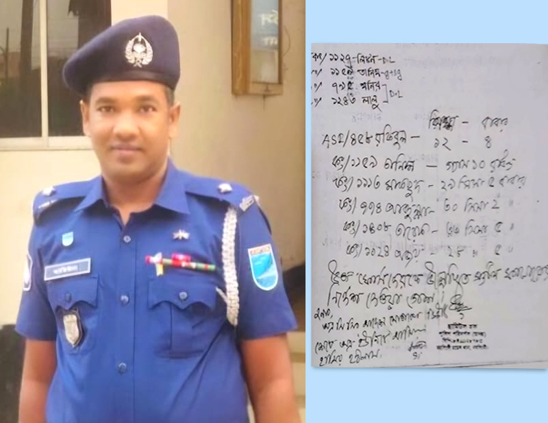 ওসি ছামিউল আছেন নরসিংদীতেই