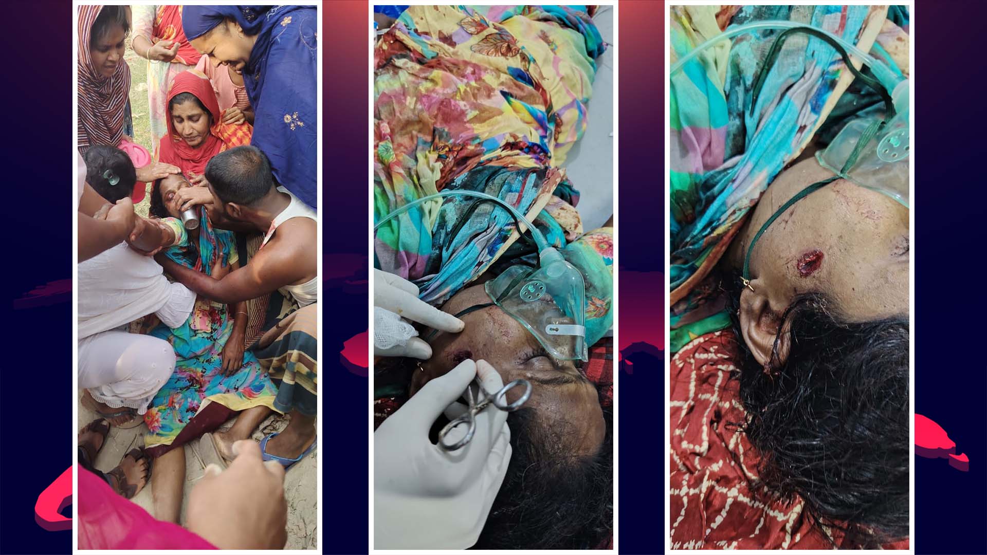 পরকীয়ায় বাধা দেওয়ায় প্রেমিকের গুলিতে গৃহবধূসহ দু'জন গুলিবিদ্ধ