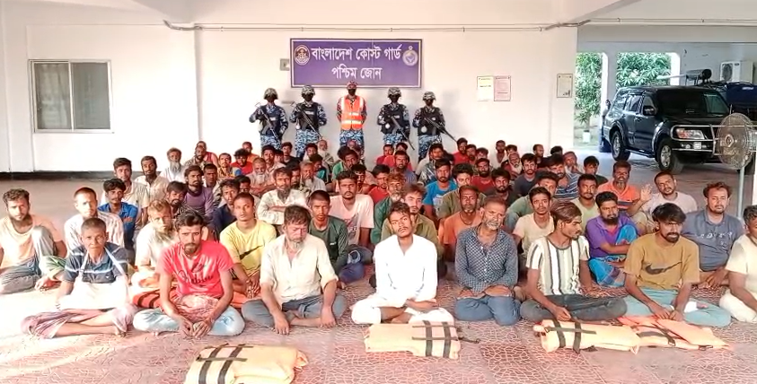 বিএসএফের ফেলে যাওয়া ৭৫ বাংলাদেশিকে পরিবারের কাছে হস্তান্তর