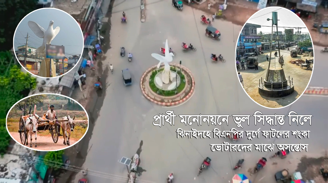 প্রার্থী মনোনয়নে ভুল সিদ্ধান্ত নিলে ঝিনাইদহে বিএনপির দুর্গে ফাটলের শঙ্কা