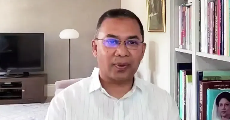 ভোট দিলে ধানের শীষে, দেশ গড়বো মিলেমিশে: তারেক রহমান