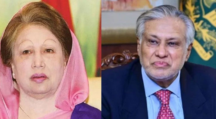 খালেদা জিয়াকে দেখতে বাসভবনে যাবেন ইসহাক দার