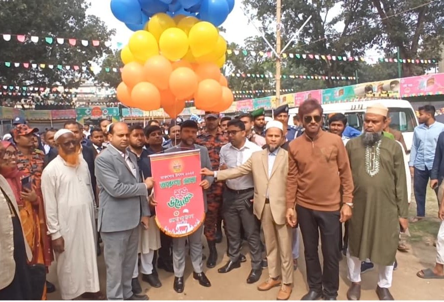 তারুণ্যের উৎসব উপলক্ষে সাতক্ষীরায় একুশে বইমেলার উদ্বোধন