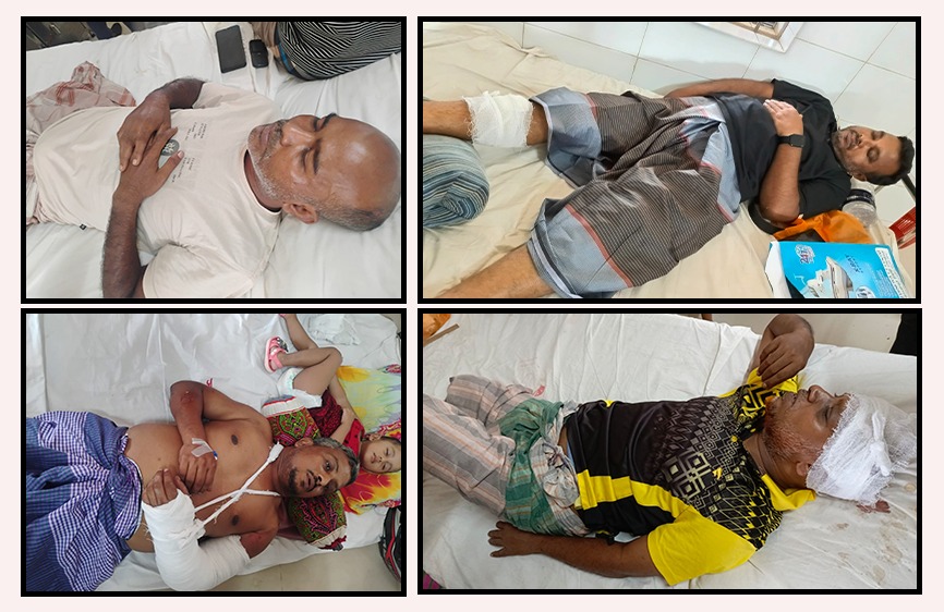 ভুয়া সেনাবাহিনী ও সমন্বায়ক পরিচয়ে চাঁদা দাবি, হামলায় আহত ৪