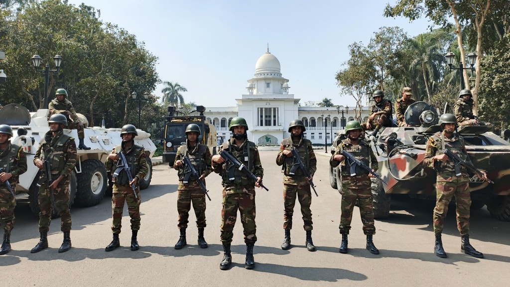 সুপ্রিম কোর্টের নিরাপত্তা জোরদার