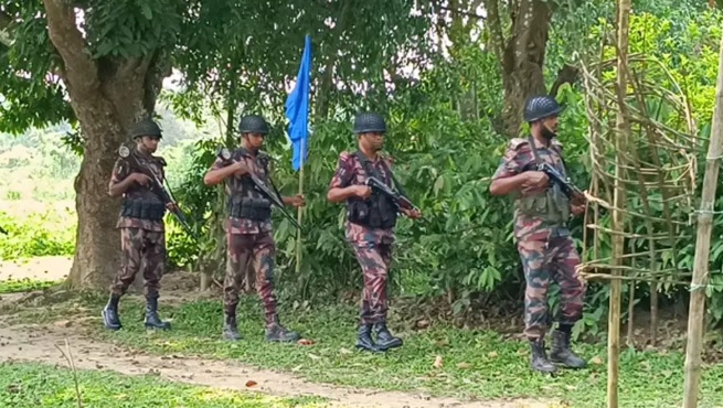 পুশ-ইনের শঙ্কায় সীমান্তে বিজিবির কঠোর অবস্থান