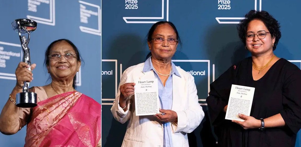 বুকার পুরস্কার পেলেন ভারতীয় লেখক বানু মুশতাক