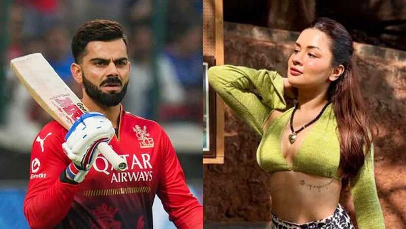 অভিনেত্রীর ছবিতে লাইক দিয়ে বিপাকে কোহলি