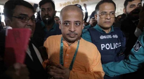 আইনজীবী হত্যা মামলায় গ্রেফতার দেখানো হলো চিন্ময় দাসকে