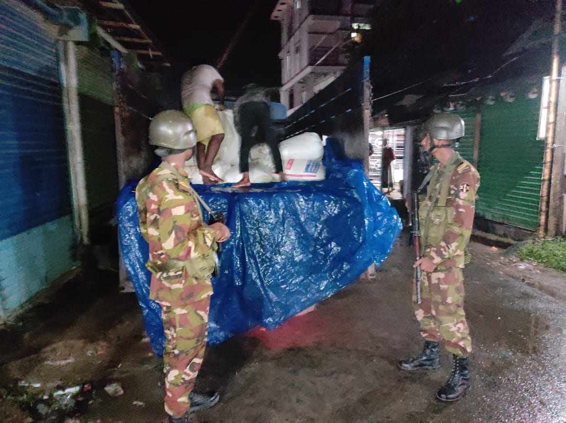 সরিষাবাড়ীতে ২৮০০ কেজি ভিজিএফের চাল উদ্ধার, গ্রেফতার ৩