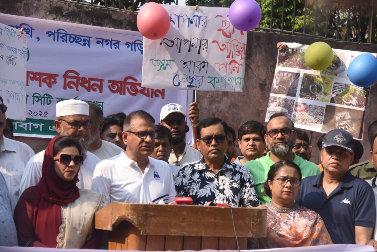 মশক নিধন ও পরিচ্ছন্নতা অভিযান নেমেছে ডিএসসিসি