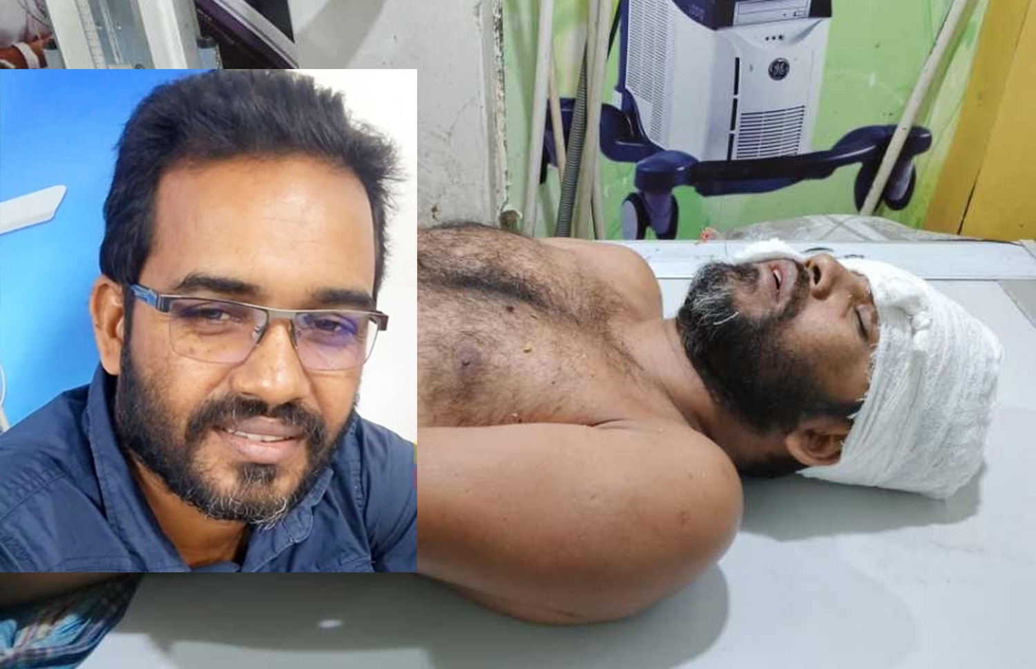 হত্যার উদ্দেশ্যে সাংবাদিককে কুপিয়ে জখম