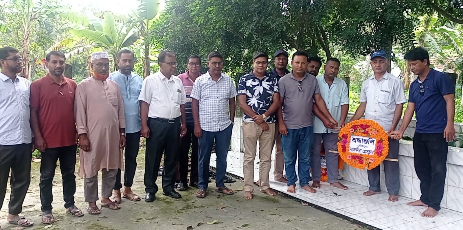 বীরমুক্তিযোদ্ধা ও দৈনিক পত্রদূত সম্পাদকের মৃত্যুবার্ষিকী উপলক্ষ্যে দোয়া