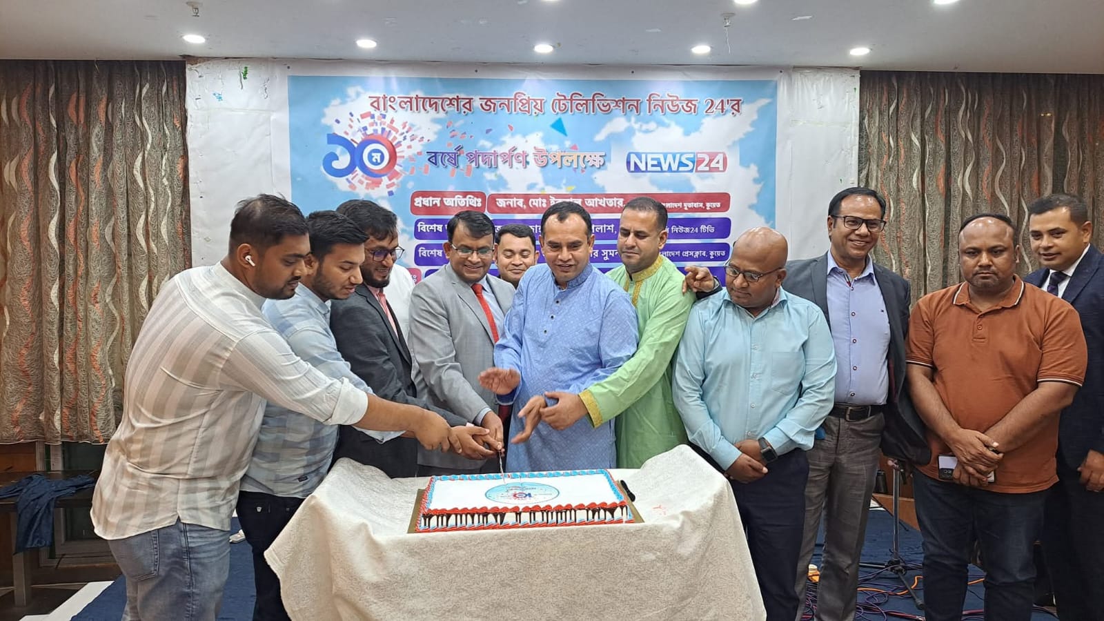 কুয়েতে নিউজ২৪ টিভির প্রতিষ্ঠাবার্ষিকী পালন