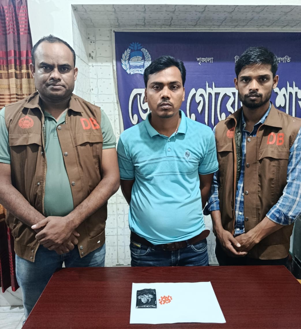 জামালপুরে ৩০ পিস ইয়াবাসহ গ্রেফতার ১