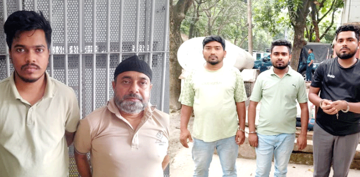রাজধানীতে আ.লীগের ঝটিকা মিছিল, ৫ জন আটক