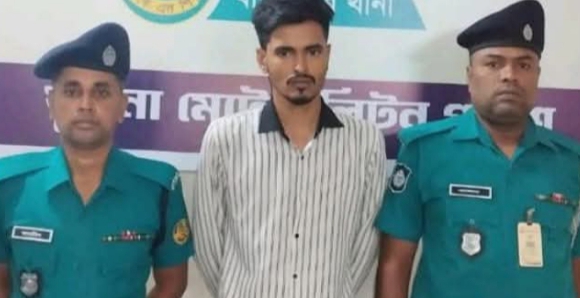খুলনায় সাজাপ্রাপ্ত আসামী রাব্বি গ্রেফতার