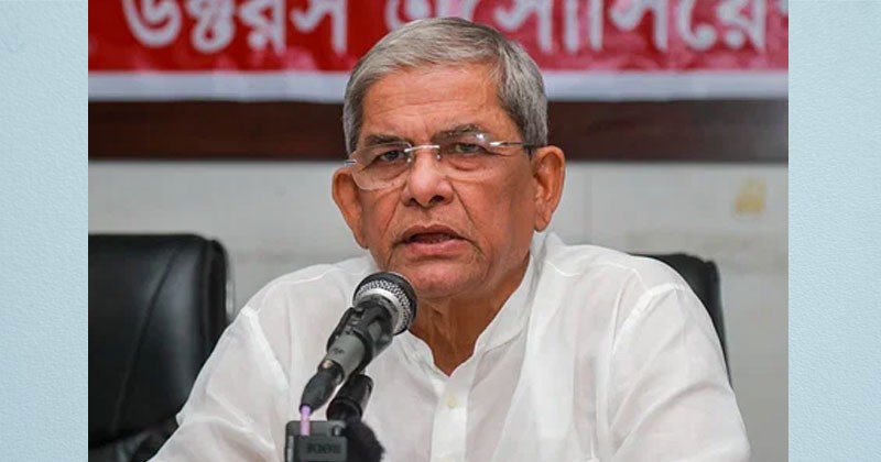 পরিকল্পিতভাবে নির্বাচন পিছিয়ে দেয়ার ষড়যন্ত্র হচ্ছে: মির্জা ফখরুল