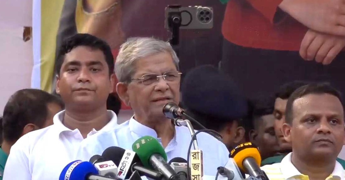 দেশের মানুষ আ’লীগকে আর দেখতে চায় না : মির্জা ফখরুল