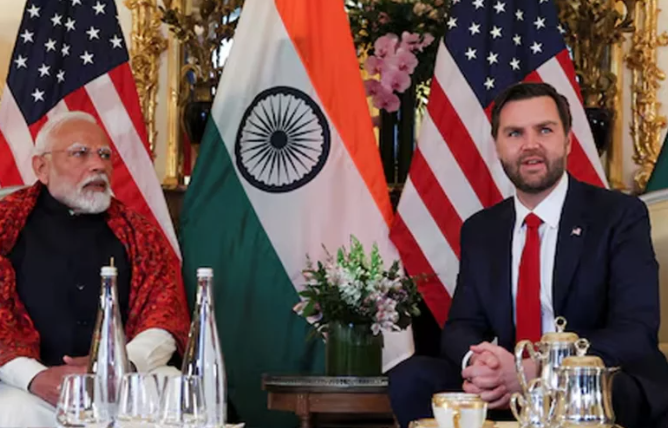 ভারতে মার্কিন ভাইস প্রেসিডেন্ট, মোদির সঙ্গে বৈঠক আজ