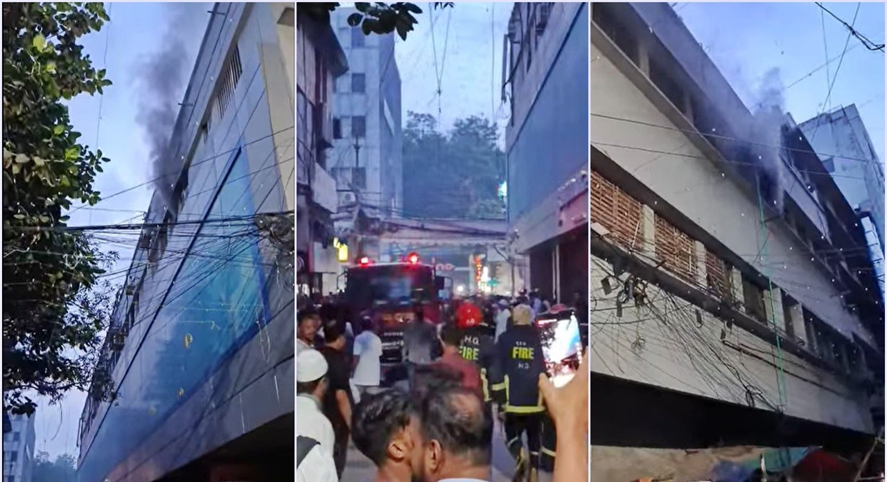 মতিঝিলে ভবনের আগুন নিয়ন্ত্রণে