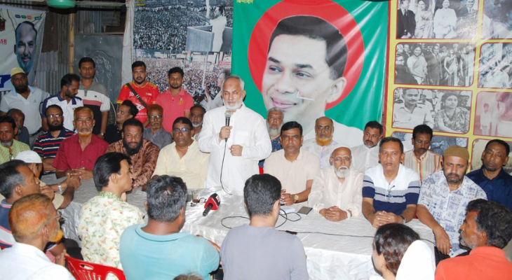 শ্রমিকদের ন্যূনতম মজুরি আদায় করতে পারি নাই: নজরুল ইসলাম মঞ্জু