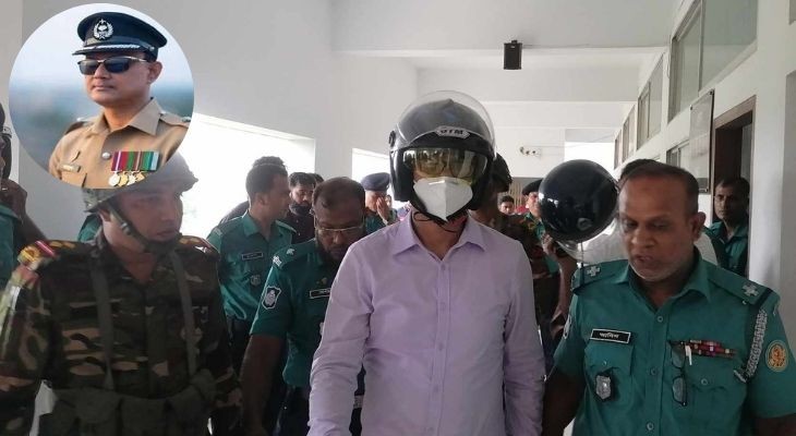 খুলনার সাবেক ওসি হাসান আল মামুন কারাগারে, পচা ডিম-আম নিক্ষেপ