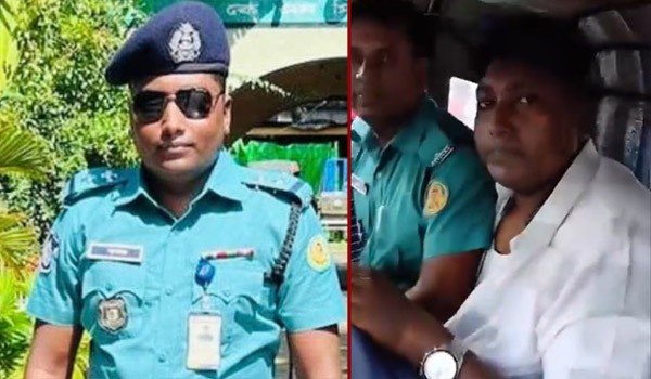 ধরলো জনতা, রাতের আঁধারে এসআই সুকান্তকে ছেড়ে  দিল পুলিশ