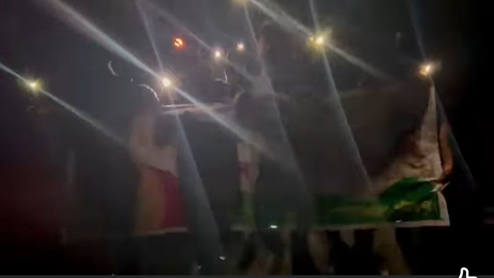 গভীর রাতে  সখিপুরে আ.লীগের ঝটিকা মিছিলে সমালোচনার ঝড়
