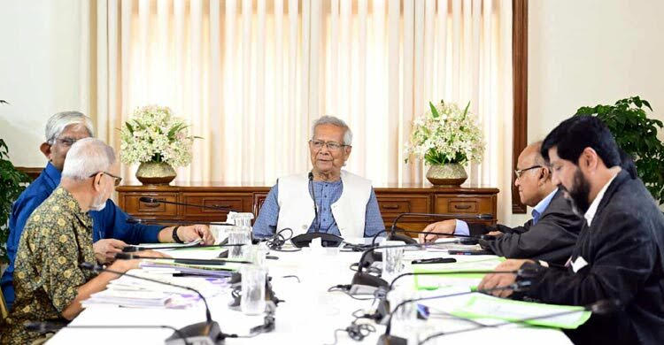 প্রধান উপদেষ্টার পাঁচ নির্দেশনা