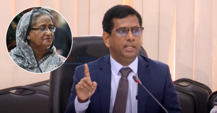জুলাই-আগস্ট গণহত্যার মাষ্টারমাইন্ড শেখ হাসিনা