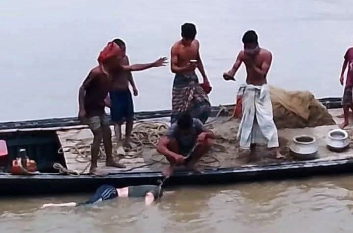 যমুনা নদীতে নিখোঁজের চারদিন পড় মিলল সুমন মাঝির মরদেহ