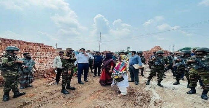 অবৈধ ইটভাটা সিলগালা, ১ লাখ টাকা জরিমানা