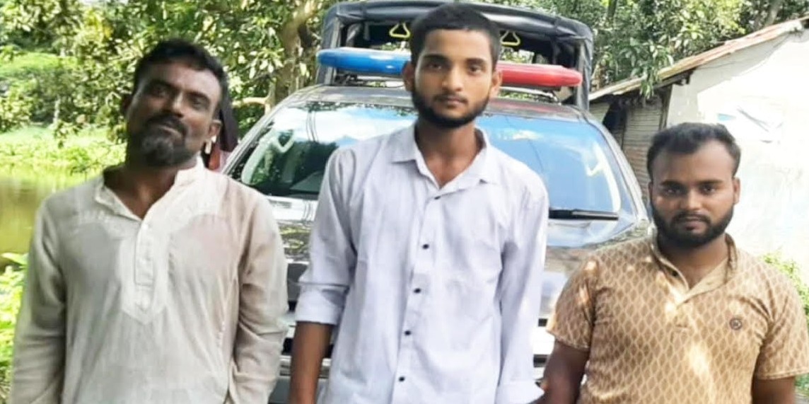 ফেনীতে গাঁজাসহ আটক তিনজনকে ভ্রাম্যমাণ আদালতে কারাদণ্ড